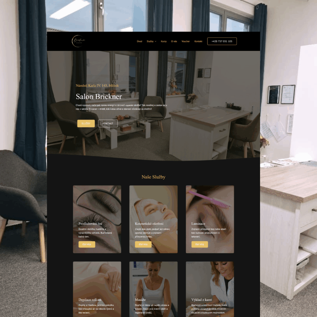 Black and Brown Minimalist Elegant New Website Launch Mockup Instagram Post 6